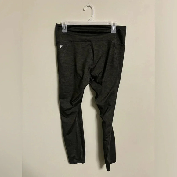 Fabletics Women’s Size Large Dark Green Leggings High Waisted Active Yoga - Picture 2 of 6